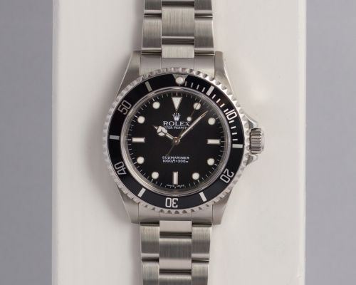 Rolex Submariner No-Date / Stainless Steel / Black 14060M-0001