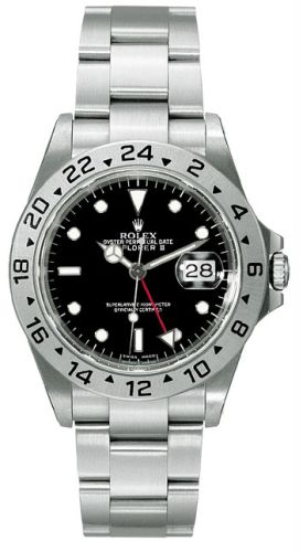 Rolex Explorer II Black Superluminova 16570-0004