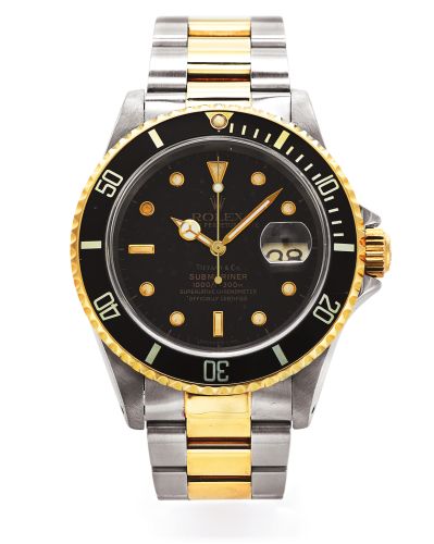Rolex Submariner Date 16613 Black Tiffany Tritium