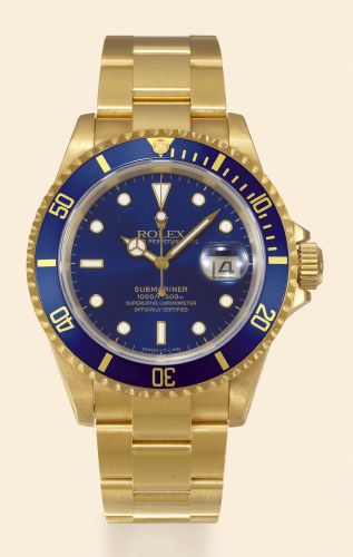 Rolex Submariner 16618 Blue Tritium