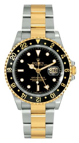 Rolex GMT-Master II Two Tone / Black 16713