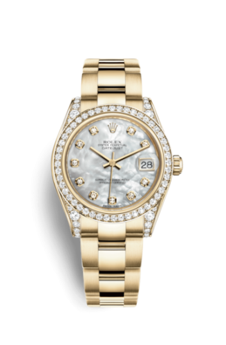 Rolex Datejust 31 Yellow Gold Diamond / Oyster / MOP 178158-0033