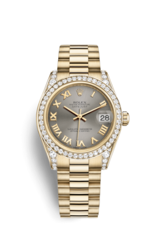 Rolex Datejust 31 Yellow Gold Diamond / President / Steel Roman 178158-0080