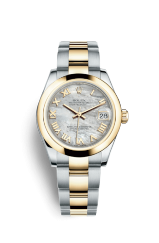 Rolex Datejust 31 Rolesor Yellow Domed / Oyster / MOP Roman 178243-0005