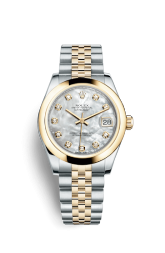 Rolex Datejust 31 Rolesor Yellow Domed / Jubilee / MOP 178243-0049