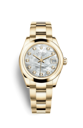 Rolex Datejust 31 Yellow Gold Domed / Oyster / MOP 178248-0014