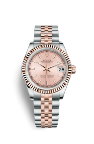 Rolex Datejust 31 Rolesor Everose Fluted / Jubilee / Pink 178271-0005