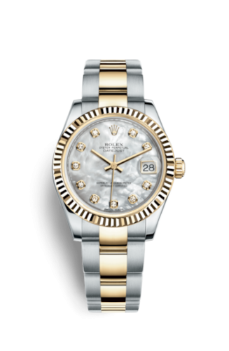 Rolex Datejust 31 Rolesor Yellow Fluted / Oyster / MOP 178273-0038