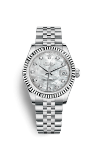Rolex Datejust 31 Stainless Steel Fluted / Jubilee / MOP 178274-0042
