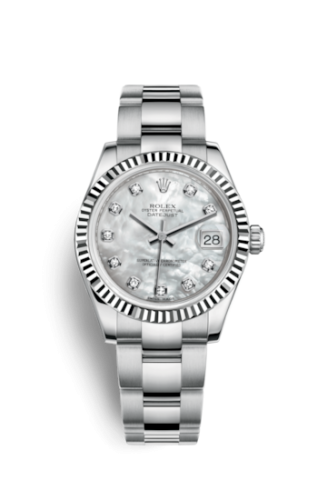 Rolex Datejust 31 Stainless Steel Fluted / Oyster / MOP 178274-0056