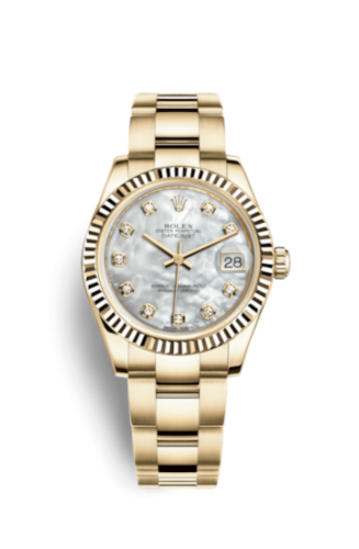 Rolex Datejust 31 Yellow Gold Fluted / Oyster / MOP 178278-0067