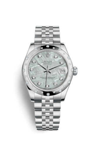 Rolex Datejust 31 Stainless Steel Domed Diamond / Jubilee / Meteorite 178344-0020
