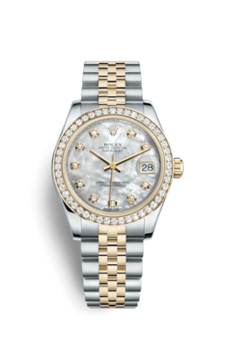 Rolex Datejust 31 Rolesor Yellow Diamond / Jubilee / MOP 178383-0008