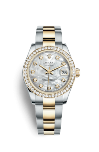 Rolex Datejust 31 Rolesor Yellow Diamond / Oyster / MOP 178383-0020