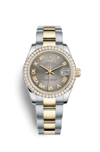 Rolex Datejust 31 Rolesor Yellow Diamond / Oyster / Steel Roman 178383-0046