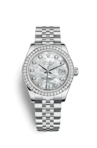 Rolex Datejust 31 Stainless Steel Diamond / Jubilee / MOP 178384-0004