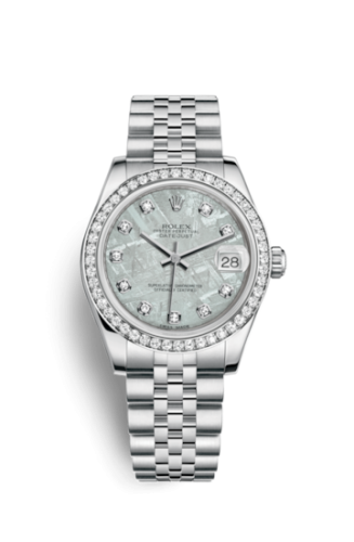 Rolex Datejust 31 Stainless Steel Diamond / Jubilee / Meteorite 178384-0041