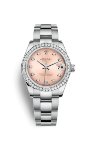 Rolex Datejust 31 Stainless Steel Diamond / Oyster / Pink - Diamond 178384-0064