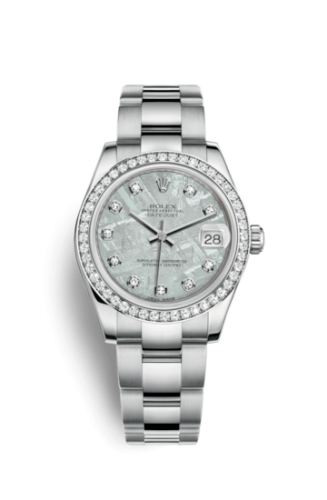 Rolex Datejust 31 Stainless Steel Diamond / Oyster / Meteorite 178384-0065