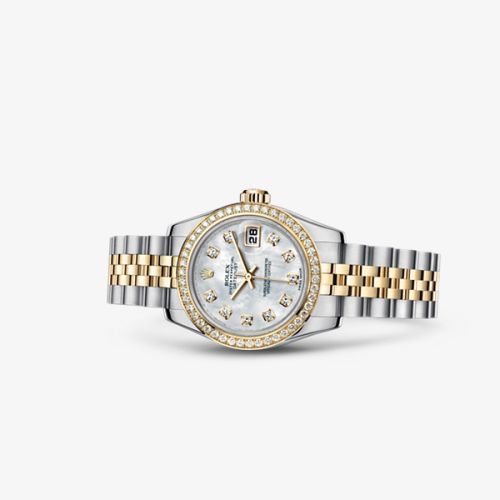 Rolex Lady-Datejust 26 Rolesor Diamond Mother-of-Pearl Diamond Jubilee 179383-0006