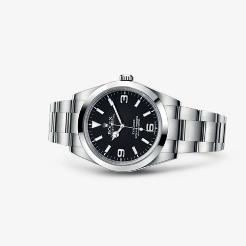 Rolex Explorer 39 / Stainless steel / Black 214270-0001