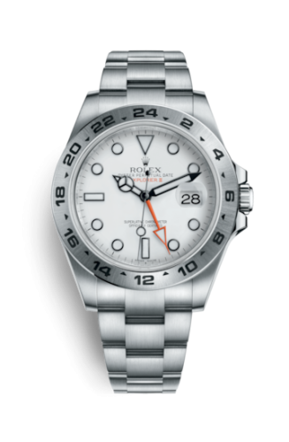 Rolex Explorer II Stainless Steel / White 216570-0001