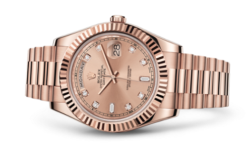 Rolex Day-Date II Everose Pink Diamonds 218235 -0008