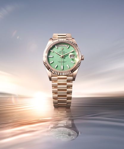 Rolex Day-Date 40 Jubilee Gold / Green Aventurine 228235JG-0001