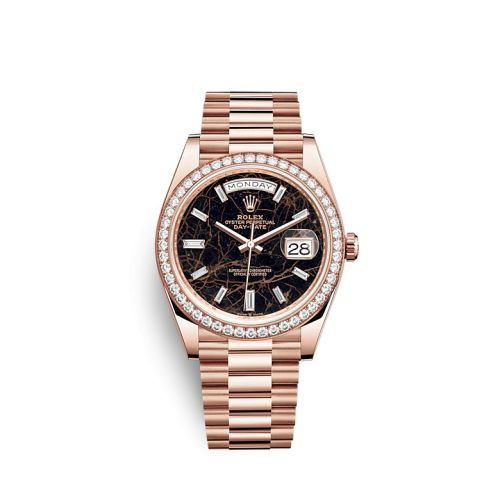 Rolex Day-Date 40 Everose - Diamond / Eisenkiesel 228345RBR-0016