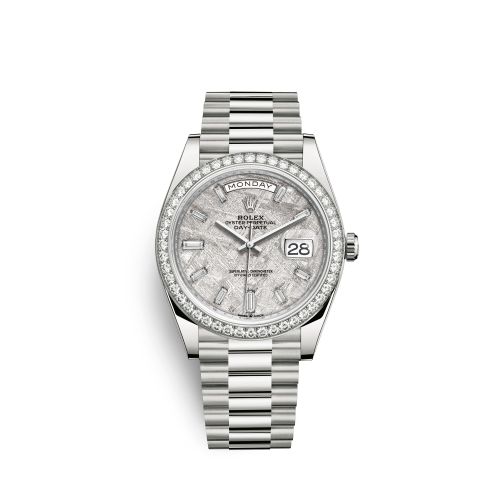 Rolex Day-Date 40 White Gold - Diamond / Meteorite 228349RBR-0040