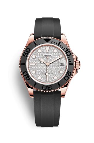 Rolex Yacht-Master 37 Everose Cerachrom / Paved 268655-0010