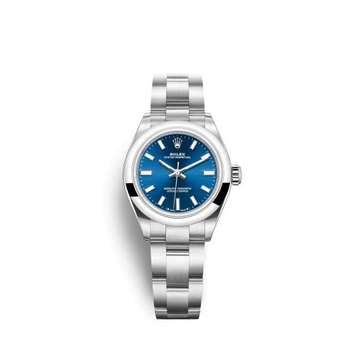 Rolex Oyster Perpetual 28 Stainless Steel / Blue 276200-0003