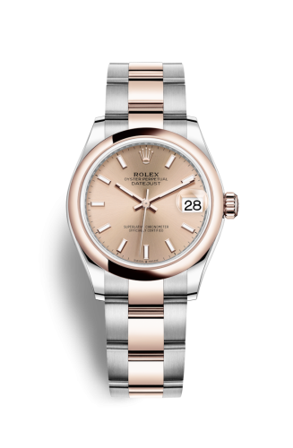 Rolex Datejust 31 Stainless Steel/ Rose Gold / Domed / Rose / Oyster 278241-0009