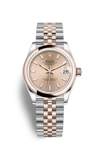 Rolex Datejust 31 Stainless Steel/ Rose Gold / Domed / Rose / Jubilee 278241-0010