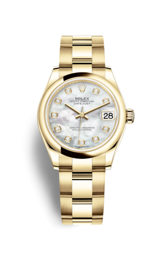 Rolex Datejust 31 Yellow Gold / Domed / MOP / Oyster 278248-0015