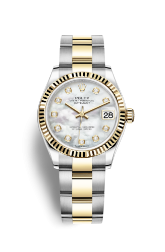 Rolex Datejust 31 Stainless Steel / Yellow Gold / Fluted / MOP / Oyster 278273-0027