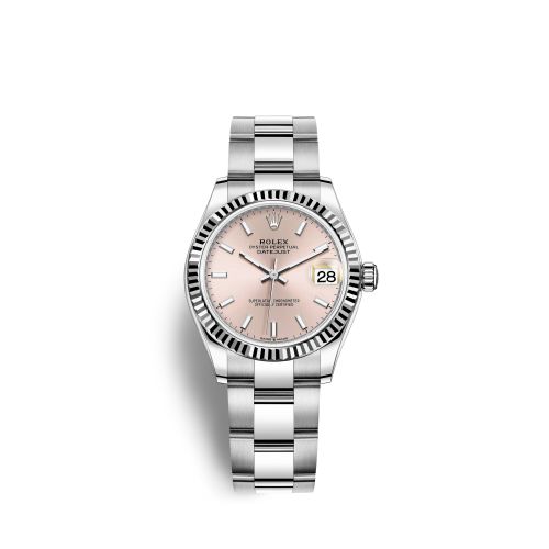 Rolex Datejust 31 Stainless Steel Fluted / Oyster / Pink 278274-0013