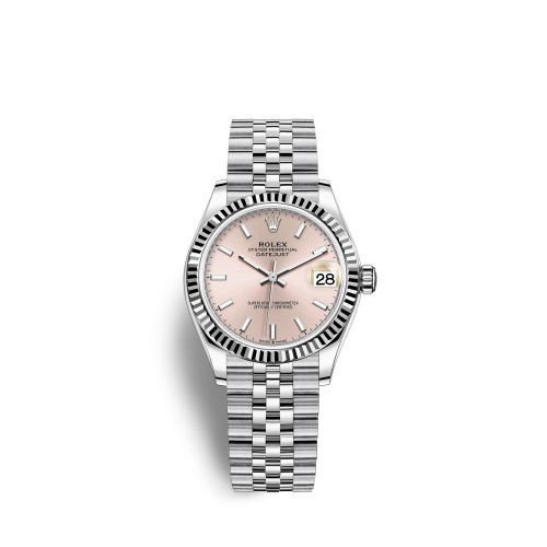 Rolex Datejust 31 Stainless Steel Fluted / Jubilee / Pink 278274-0014