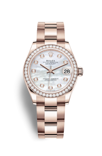 Rolex Datejust 31 Rose Gold / Diamond / MOP / Oyster 278285rbr-0011