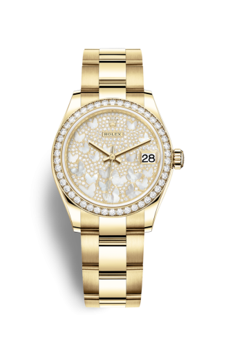 Rolex Datejust 31 Yellow Gold / Diamond / Butterfly / Oyster 278288rbr-0010