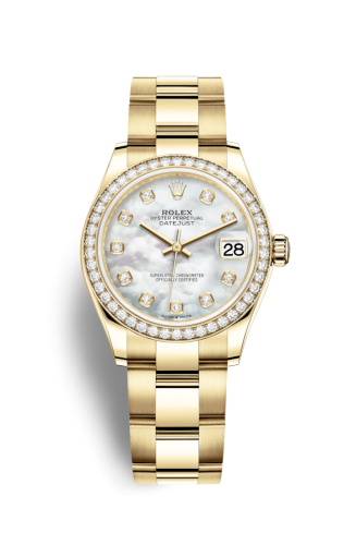 Rolex Datejust 31 Yellow Gold / Diamond / MOP / Oyster 278288rbr-0013