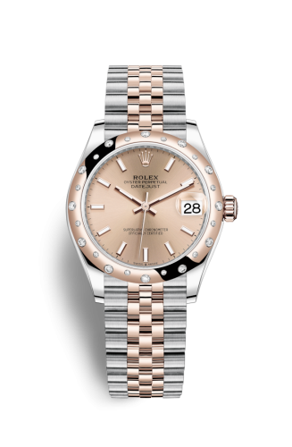 Rolex Datejust 31 Stainless Steel/ Rose Gold / Domed - Diamond / Rose / Jubilee 278341RBR-0010