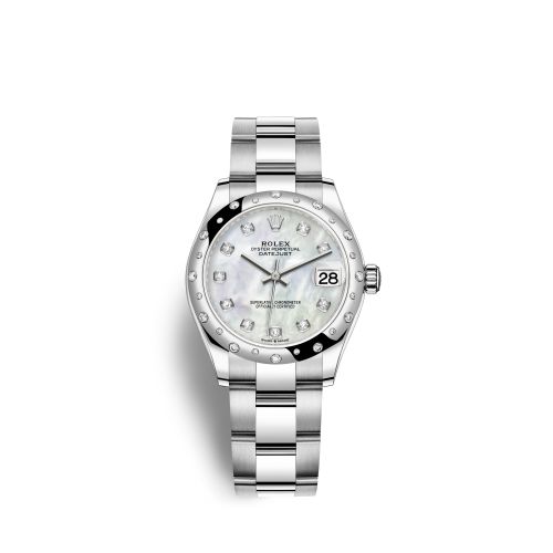 Rolex Datejust 31 Stainless Steel Domed Diamond / Oyster / MOP 278344RBR-0005