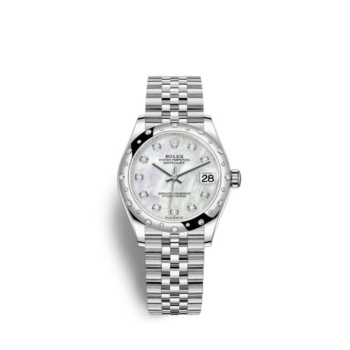 Rolex Datejust 31 Stainless Steel Domed Diamond / Jubilee / MOP 278344RBR-0006
