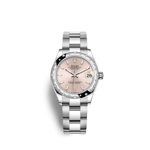 Rolex Datejust 31 Stainless Steel Domed Diamond / Oyster / Pink 278344RBR-0015