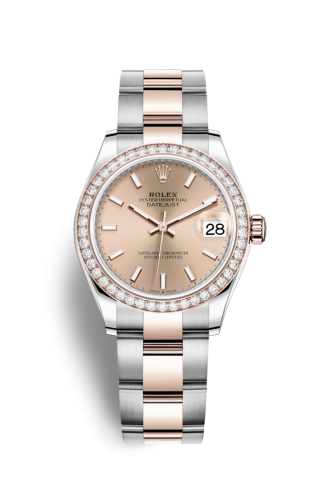 Rolex Datejust 31 Stainless Steel/ Rose Gold / Diamond / Rose / Oyster 278381RBR-0009