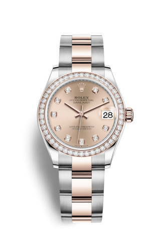 Rolex Datejust 31 Stainless Steel/ Rose Gold / Diamond / Rose - Diamond / Oyster 278381RBR-0023