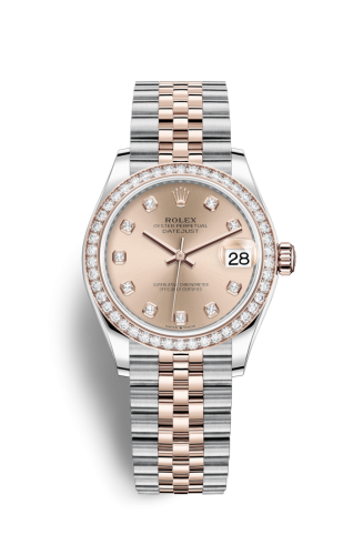 Rolex Datejust 31 Stainless Steel/ Rose Gold / Diamond / Rose - Diamond / Jubilee 278381RBR-0024