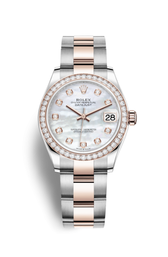 Rolex Datejust 31 Stainless Steel/ Rose Gold / Diamond / MOP / Oyster 278381RBR-0025