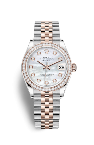 Rolex Datejust 31 Stainless Steel/ Rose Gold / Diamond / MOP / Jubilee 278381rbr-0026
